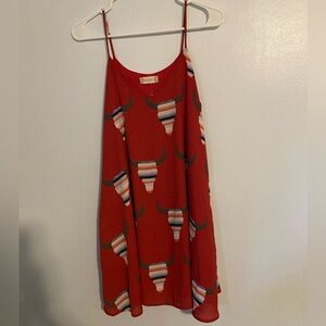 Altar’d state dress small western desert skull festival